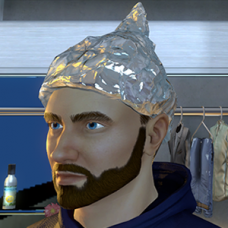 Tin Foil Hat - Male